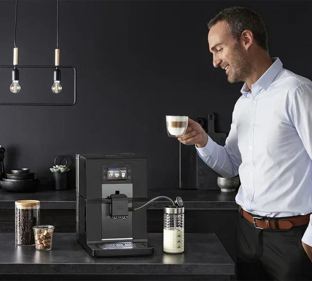 Macchina da Caffè Automatica KRUPS Intuition Preference + EA875U10 - Nero