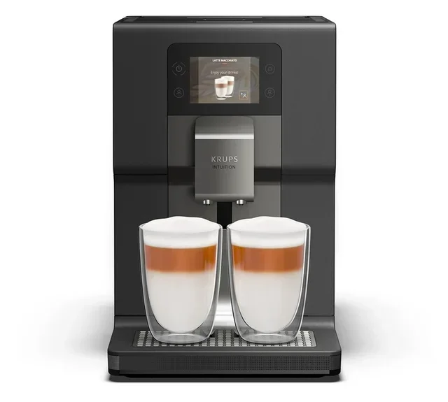 Macchina da Caffè Automatica KRUPS Intuition Preference + EA875U10 - Nero