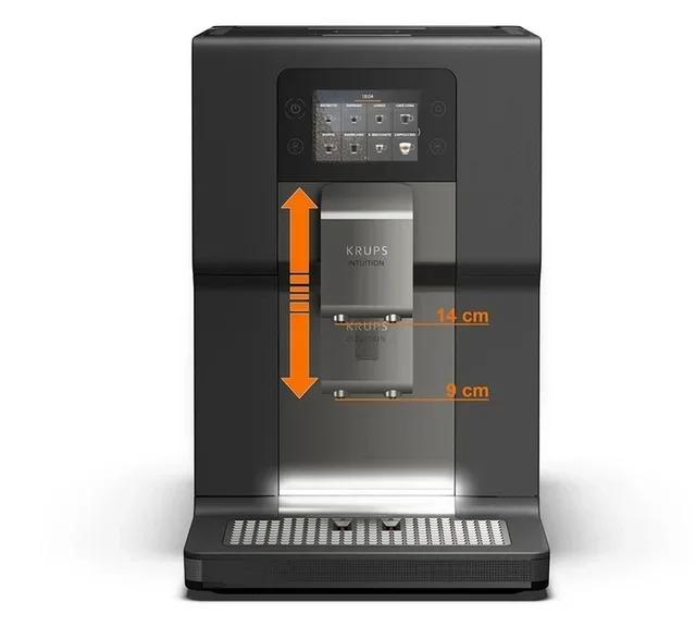 Macchina da Caffè Automatica KRUPS Intuition Preference + EA875U10 - Nero