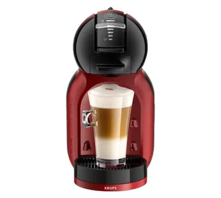 Ekspres kapsułkowy Krups MINI ME Czarny/Czerwony YY5219FD - Kompatybilny Dolce Gusto®