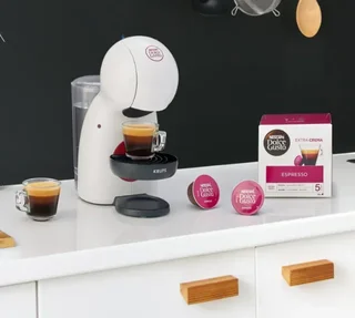 Krups Piccolo XS fehér/piros kapszulás kávéfőző YY5218FD