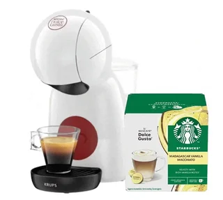 Krups Piccolo XS fehér/piros kapszulás kávéfőző YY5218FD