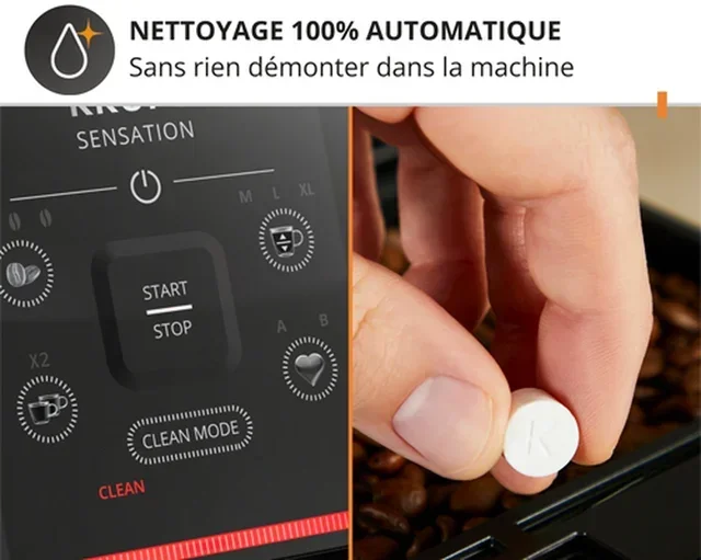 KRUPS Sensation Silver Macchina da Caffè Automatica - EA910E10