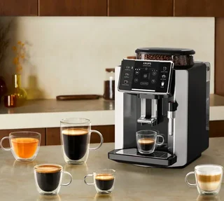 KRUPS Sensation Silver Macchina da Caffè Automatica - EA910E10