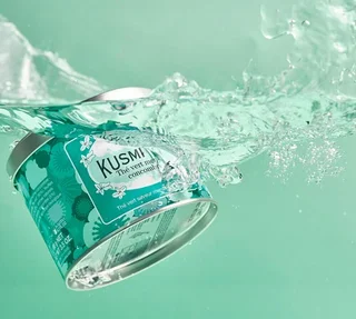 Tè Verde Bio Menta e Cetriolo - Foglie 100 g - KUSMI TEA