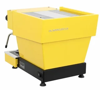 Espressomaskin LA MARZOCCO Linea Mini, gul, med digital display.