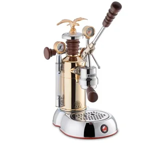 Macchina per espresso a leva LA PAVONI Esperto Competente LPLESC01EU Acciaio Inox Oro