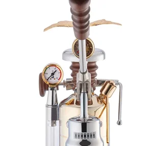 Macchina per espresso a leva LA PAVONI Esperto Competente LPLESC01EU Acciaio Inox Oro