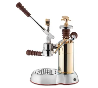 Macchina per espresso a leva LA PAVONI Esperto Competente LPLESC01EU Acciaio Inox Oro