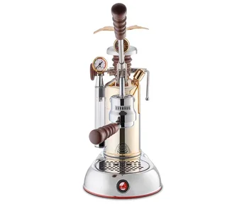 Macchina per espresso a leva LA PAVONI Esperto Competente LPLESC01EU Acciaio Inox Oro