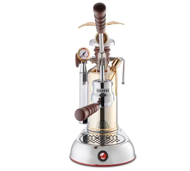 Macchina per espresso a leva LA PAVONI Esperto Competente LPLESC01EU Acciaio Inox Oro