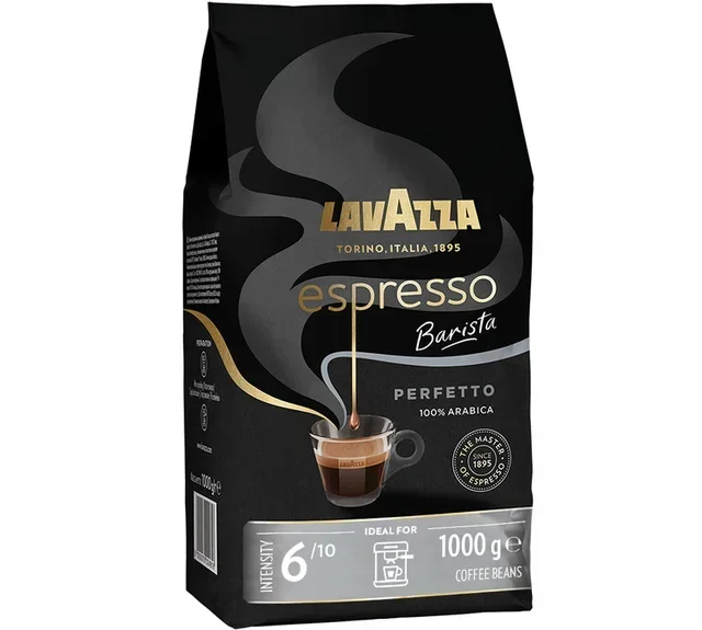 4 x 1 kg - Κόκκοι καφέ - Σετ 2 kg Qualita Oro και 2 kg Espresso Barista Perfetto - LAVAZZA