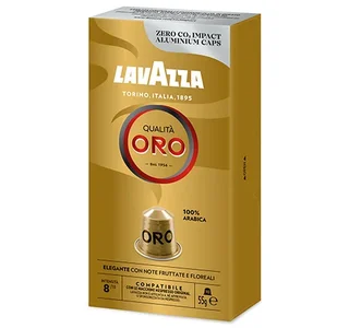 Kapsułki Lavazza Qualita Oro x10 - Kompatybilne Nespresso* Original