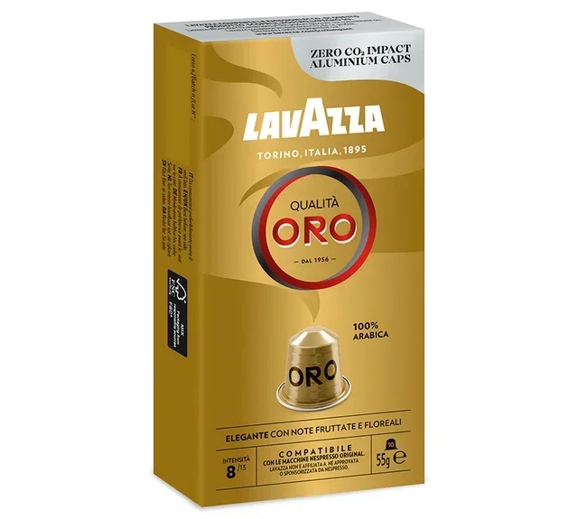 Capsule Lavazza Qualità Oro x10 - Compatibili Nespresso* Original
