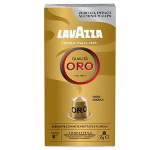 Kapsułki Lavazza Qualita Oro x10 - Kompatybilne Nespresso* Original