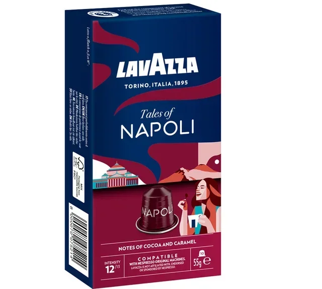 Kapsułki LAVAZZA Tales Of Napoli x10 - Kompatybilne Nespresso* Original
