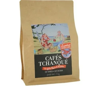 L'Aventure Whole Bean Coffee 1kg - Cafés Tchanqués Professional Blend