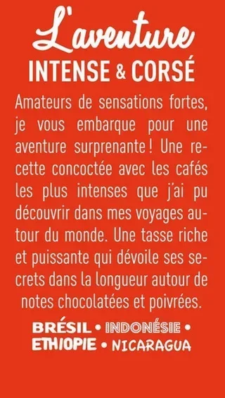 Café en Grano L'Aventurier 1kg - CAFÉS TCHANQUÉS