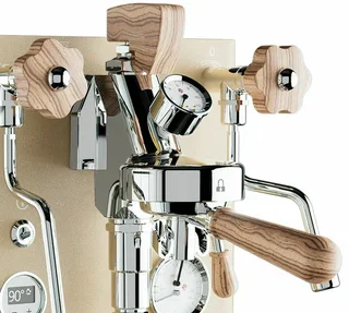 Macchina espresso LELIT Bianca PL162T-4Q30 edizione limitata oro e legno