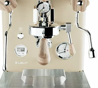 Macchina espresso LELIT Bianca PL162T-4Q30 edizione limitata oro e legno