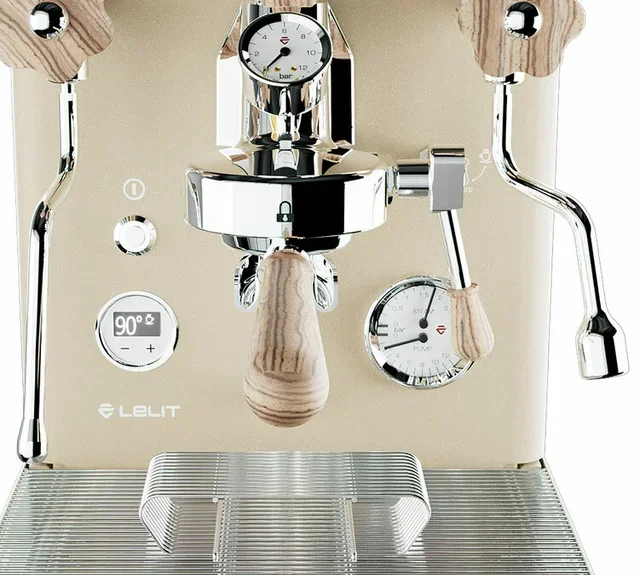 Macchina espresso LELIT Bianca PL162T-4Q30 edizione limitata oro e legno