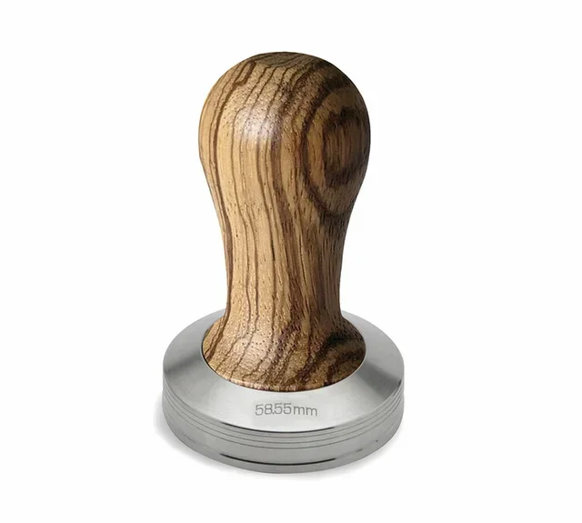 Prensa café LELIT 58,55 mm mango madera cebra