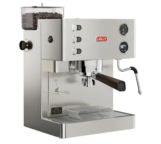 LELIT Kate PL82T espresso machine with integrated grinder