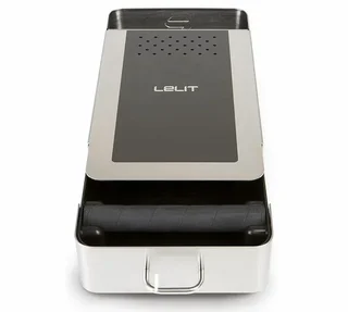 LELIT PLA360M Pull-Out Knock Box with Cleaning Brush and Cloth