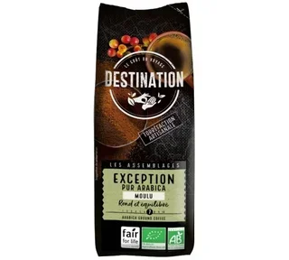 250γρ Βιολογικός Καφές Αλεσμένος - Εκλεκτοί Κόκκοι Arabica - DESTINATION