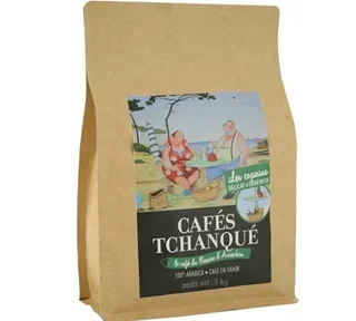 Les Copains Whole Bean Coffee 1kg - Premium Arabica Blend | Cafés Tchanqués
