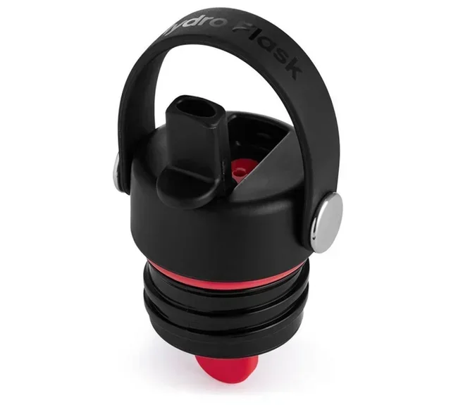 Standard Mouth Flex Straw Cap Капачка със Сламка - Черно - Hydroflask
