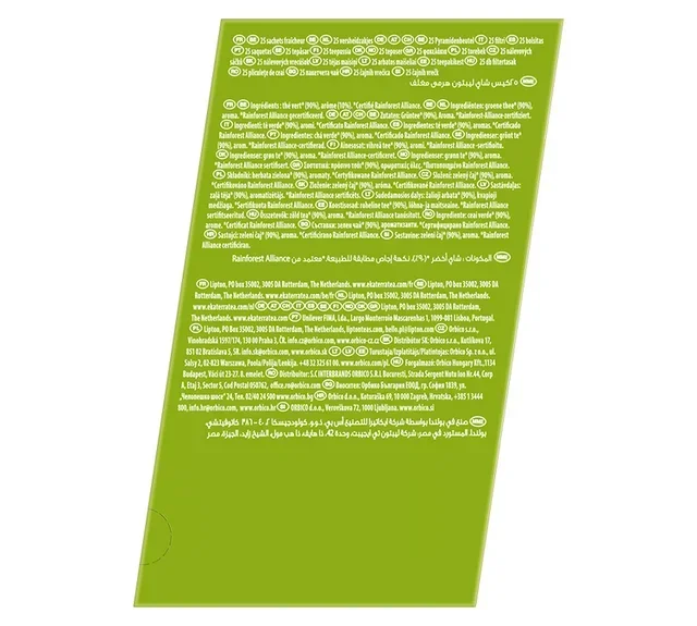 LIPTON Exclusive Selection Sencha Green Tea - 25 Bags