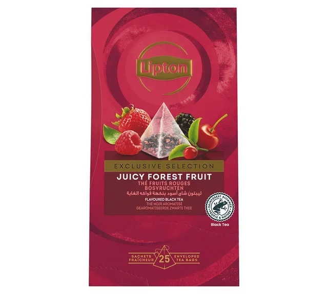 LIPTON Punamarjainen tee - Erikoisvalikoima - 25 teepussia