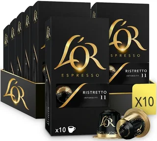 L'OR ESPRESSO 100 Kapsułek Ristretto - Kompatybilne z Nespresso* Original