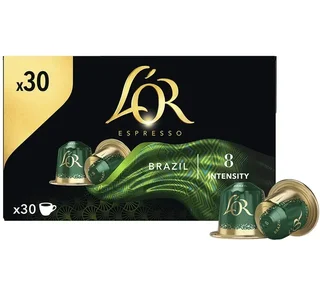 L'OR ESPRESSO - 30 Capsules Compatible Nespresso* Original Brazil
