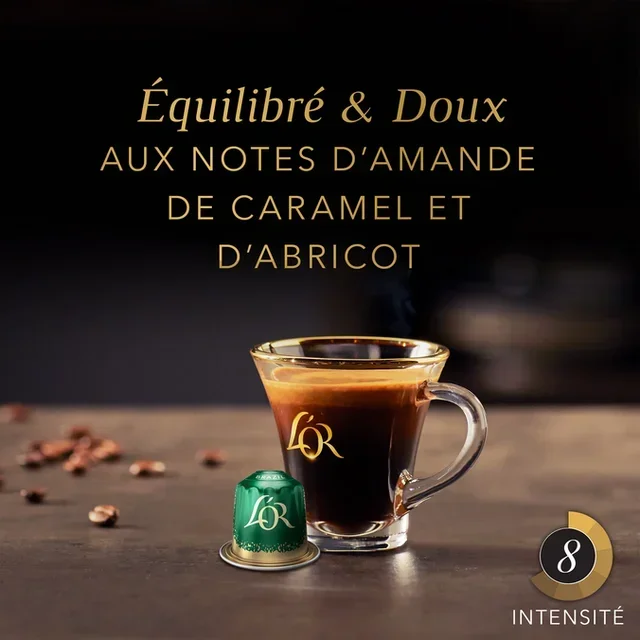 L'OR ESPRESSO - 30 Capsules Compatible Nespresso* Original Brazil