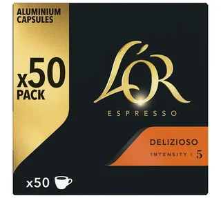 L'OR ESPRESSO Delizioso - 50 capsules compatibles Nespresso* Original