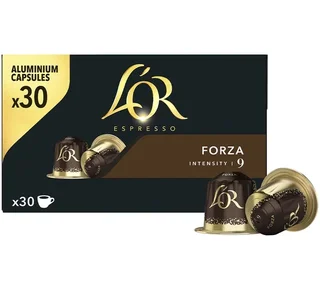 30 Kapsułek L'OR ESPRESSO Forza kompatybilnych z Nespresso* Original