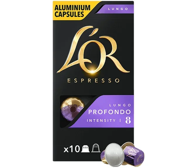 L'OR Lungo Profondo 10 kapsula, kompatibilno sa Nespresso* Original