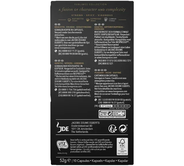 L'OR ESPRESSO kapsule – 10 kompatibilnih sa Nespresso* Original i Absolu