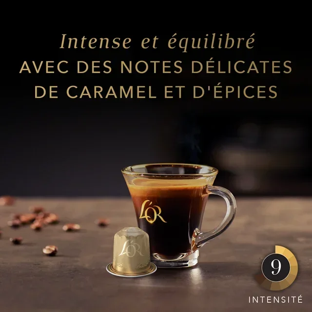 L'OR ESPRESSO Or Absolu - 10 Nespresso* Original Compatible Capsules