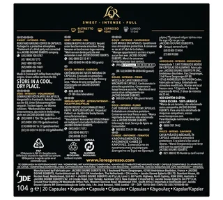 L'OR ESPRESSO Or Rose Capsules x20 - Nespresso* Original Compatible