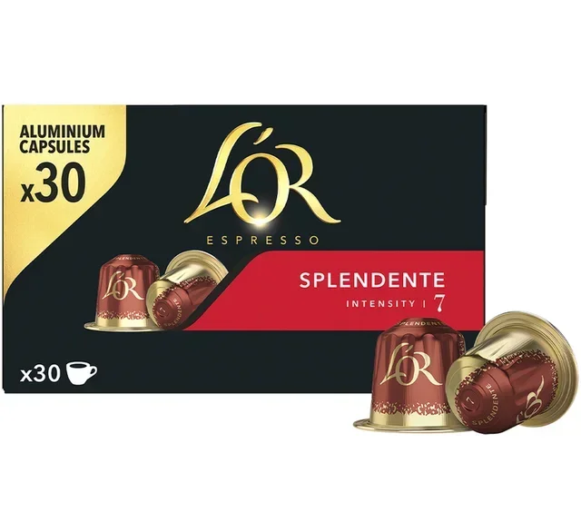 L'OR ESPRESSO Splendente - 30 Kapseln für Nespresso* Original
