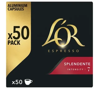 L'OR ESPRESSO Splendente - 50 Capsules for Nespresso* Original