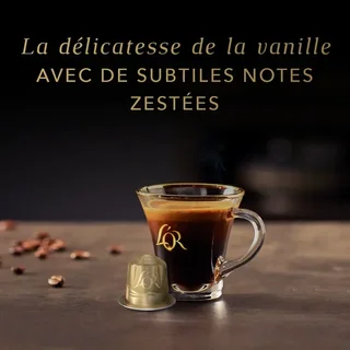 L'OR ESPRESSO Vanille – 10 Kapseln für Nespresso* Original
