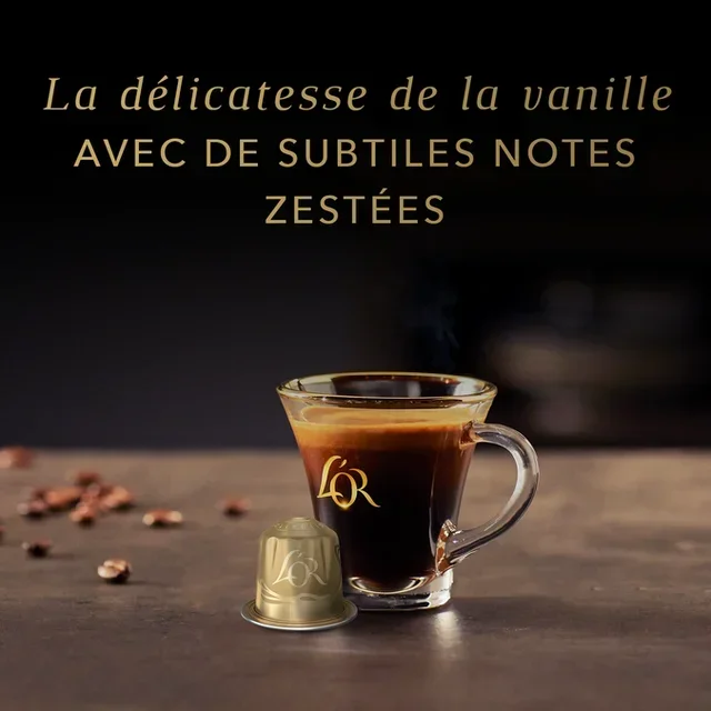 L'OR ESPRESSO Vanille – 10 Kapseln für Nespresso* Original
