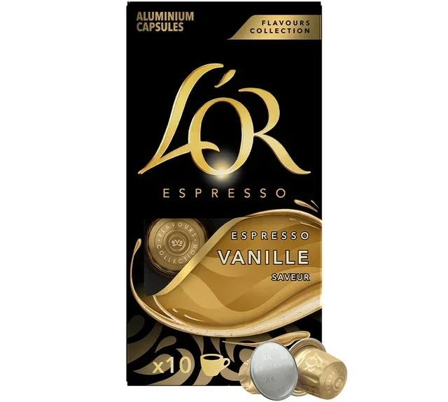 L'OR ESPRESSO Vanilja – 10 kapselia yhteensopiva Nespresso* Original