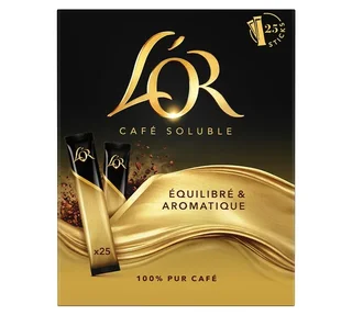 25 sticks - Instantkaffe - Ren Arabica - L'OR