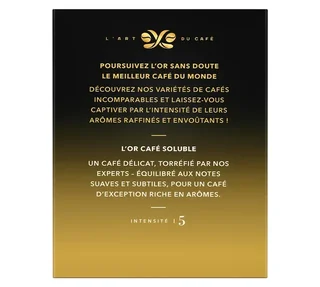 25 sticks - Instantkaffe - Ren Arabica - L'OR