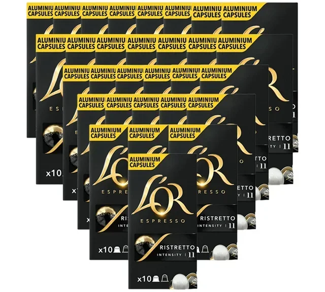 L'Or Ristretto 300 Kapslar Nespresso* Original Kompatibel - Proffs-Pack